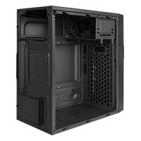 Корпус ExeGate BAA-105-01, Mini Tower, mATX, без БП, чёрный (EX291139RUS) — фото 2