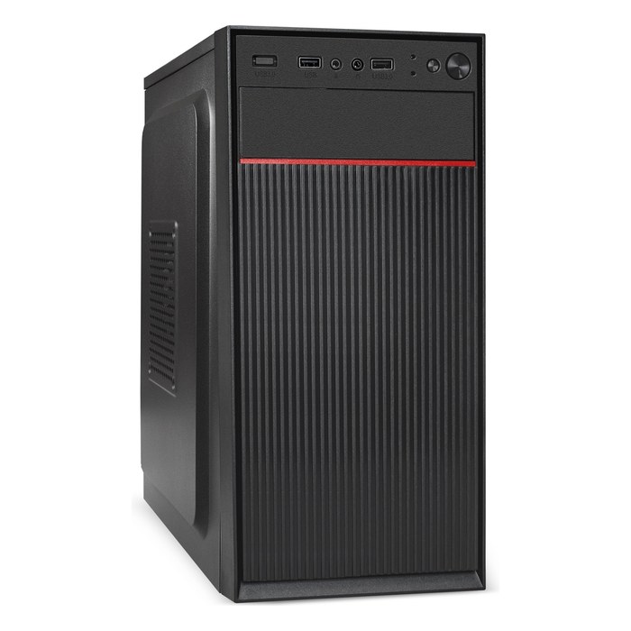 Корпус ExeGate BAA-113, Mini Tower, mATX, без БП, чёрный (EX292347RUS)
