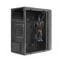 Корпус ExeGate BAA-114U2, Mini Tower, mATX, без БП, чёрный (EX292356RUS) — фото 2