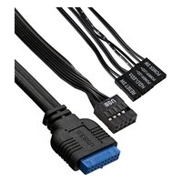 Корпус ExeGate BAA-114U2, Mini Tower, mATX, без БП, чёрный (EX292356RUS) — фото 3