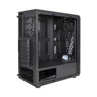 Корпус ExeGate EVO-8225, Midi Tower, ATX/mATX/Mini-ITX, без БП, стекло, чёрный (EX292858RUS) — фото 2