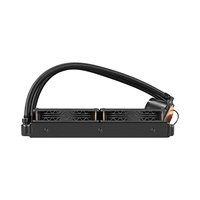 Система жидкостного охлаждения ExeGate BlackWater-240V2.PWM.RGB, радиатор 240 мм, до 220W, LGA1954/1851/1700/1200/115x/2066/2011, AM5/AM4 (EX293457RUS) — фото 3