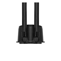 Система жидкостного охлаждения ExeGate BlackWater-240V2.PWM.RGB, радиатор 240 мм, до 220W, LGA1954/1851/1700/1200/115x/2066/2011, AM5/AM4 (EX293457RUS) — фото 5