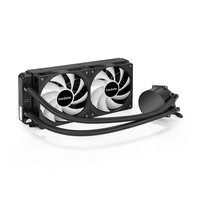 Система жидкостного охлаждения ExeGate BlackWater-240.PWM.ARGB, радиатор 240 мм, до 220W, LGA1954/1851/1700/1200/115x/2066/2011, AM5/AM4 (EX293458RUS) — фото 2