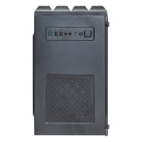 Корпус ExeGate Mistery R3, Mini Tower, mATX/Mini-ITX, без БП, стекло, чёрный (EX294383RUS) — фото 3