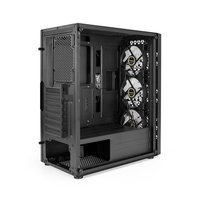 ExeGate EX294965RUS — Корпус EVO-9202, Midi Tower, ATX/mATX/Mini-ITX, без БП, стекло, чёрный — фото 3