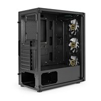 Корпус ExeGate EVO-8227, Midi Tower, ATX/mATX/Mini-ITX, без БП, стекло, чёрный (EX295765RUS) — фото 2