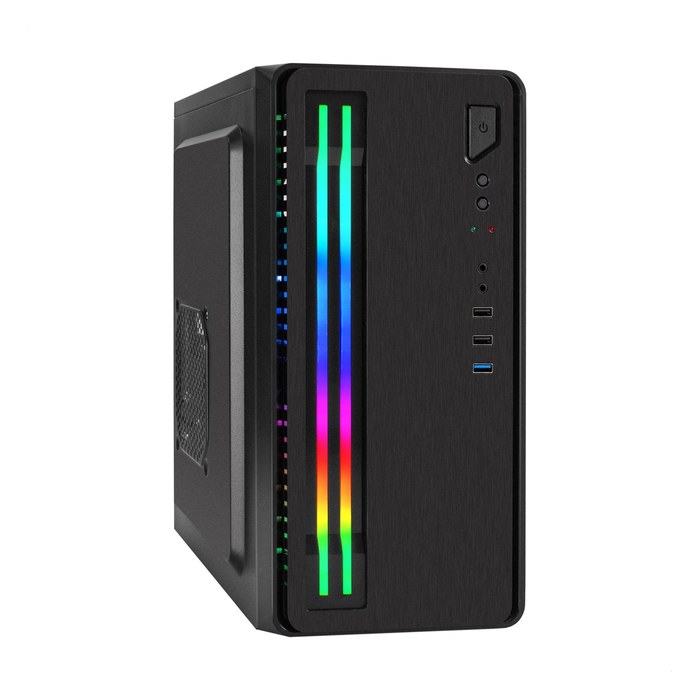 Корпус ExeGate mEVO-7805, Mini Tower, mATX/Mini-ITX, без БП, чёрный (EX296165RUS)