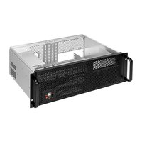 Корпус ExeGate Pro 3U300-03, mATX/Mini-ITX, без БП, чёрный (EX297478RUS) — фото 2