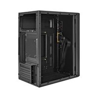 Корпус ExeGate BAA-303, Mini Tower, mATX, без БП, чёрный (EX297991RUS) — фото 2