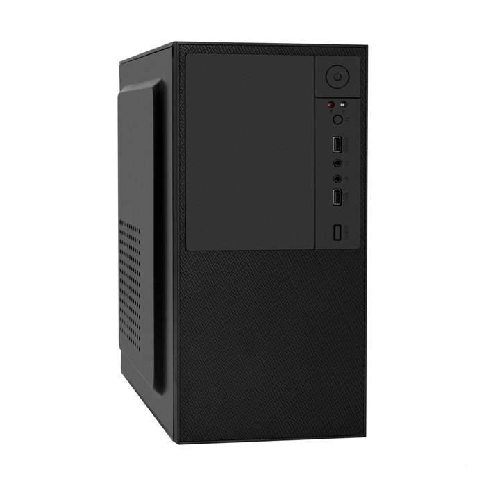 Корпус ExeGate BAA-308, Mini Tower, mATX, без БП, чёрный (EX297993RUS)