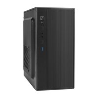 ExeGate EX298155RUS — Корпус BAA-408U, Mini Tower, mATX, без БП, чёрный