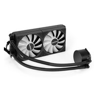 Система жидкостного охлаждения ExeGate BlackWater-240V3.PWM.ARGB, радиатор 240 мм, до 260W, LGA1954/1851/1700/1200/115x/2066/2011, AM5/AM4 (EX298224RUS) — фото 2