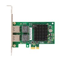 Сетевая карта Exegate EX299699RUS, 2× RJ45 1 GbE, Intel I350 (NHI350AM4), PCIe 2.0 x1, LP (FH-планка в комплекте) (EX299699RUS) — фото 4