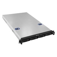 Корпус ExeGate Pro 1U660-HS04, Rack 1U, SSI-EEB/E-ATX/SSI-CEB/ATX/mATX/Mini-ITX, 4× hot-swap 3,5", бэкплейн 4× SATA 7-pin, 1 слот, глубина 660 мм, без БП (EX264267RUS) — фото 1