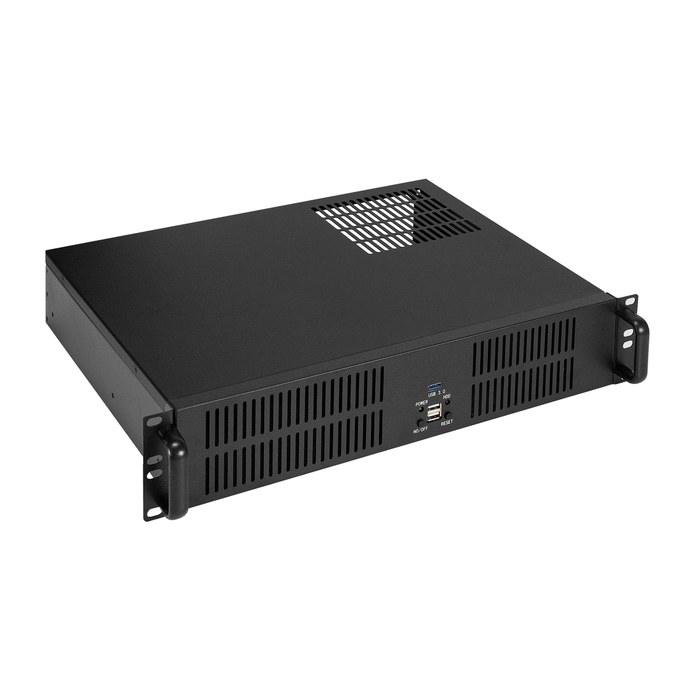 Корпус ExeGate Pro 2U350-33, Rack 2U, mATX/Mini-ITX, 4 слота LP, глубина 350 мм, без БП (EX297591RUS)