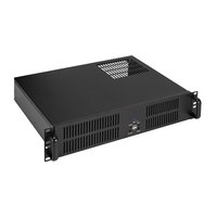 Корпус ExeGate Pro 2U350-33, Rack 2U, mATX/Mini-ITX, 4 слота LP, глубина 350 мм, без БП (EX297591RUS) — фото 1