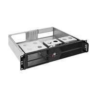 Корпус ExeGate Pro 2U400-04, Rack 2U, mATX/Mini-ITX, 4 слота LP, глубина 400 мм, БП 500 Вт (EX299984RUS) — фото 2