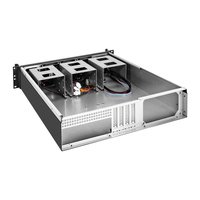 Корпус ExeGate Pro 2U450-09, Rack 2U, mATX/Mini-ITX, 4 слота LP, глубина 450 мм, без БП (EX284958RUS) — фото 4