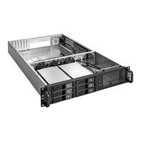 Корпус ExeGate Pro 2U660-HS06, Rack 2U, SSI-EEB/E-ATX/SSI-CEB/ATX/mATX/Mini-ITX, 6× hot-swap 3,5", бэкплейн 6× SATA 7-pin, 7 слотов LP, глубина 660 мм, без БП (EX264268RUS) — фото 2