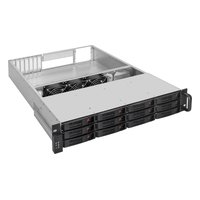 Корпус ExeGate Pro 2U660-HS12, Rack 2U, SSI-EEB/E-ATX/SSI-CEB/ATX/mATX/Mini-ITX, 12× hot-swap 3,5", бэкплейн 12× SATA 7-pin, 7 слотов LP, глубина 645 мм, без БП (EX292490RUS) — фото 2