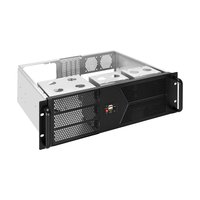 Корпус ExeGate Pro 3U400-07, Rack 3U, mATX/Mini-ITX, 4 слота FH, глубина 400 мм, без БП (EX297730RUS) — фото 2