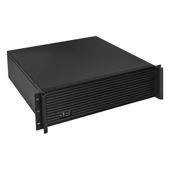 Корпус ExeGate Pro 3U450-08, Rack 3U, ATX/mATX/Mini-ITX, 7 слотов FH, глубина 450 мм, без БП (EX292257RUS)
