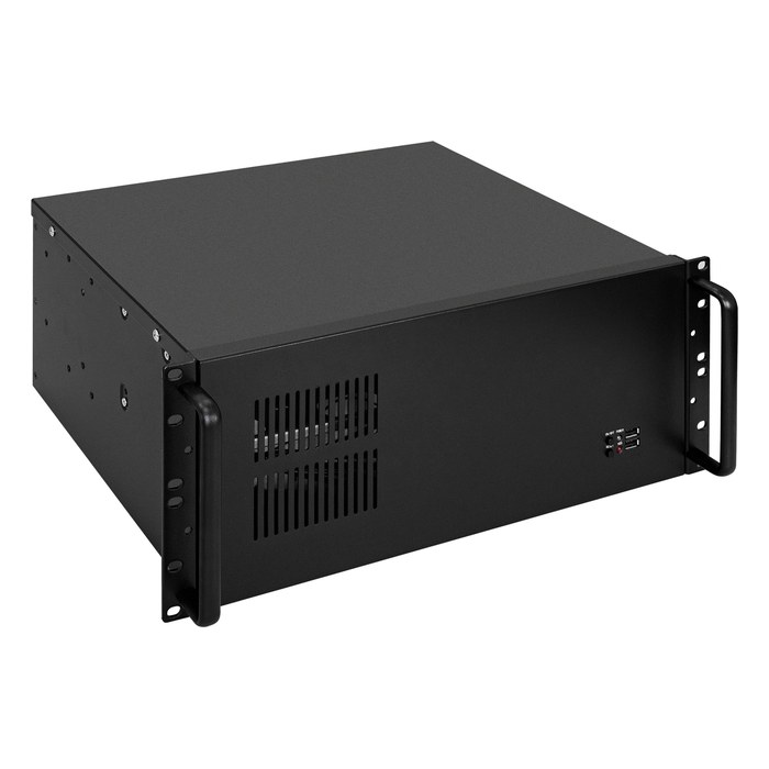 Корпус ExeGate Pro 4U300-08, Rack 4U, ATX/mATX/Mini-ITX, 7 слотов FH, глубина 300 мм, без БП (EX281235RUS)