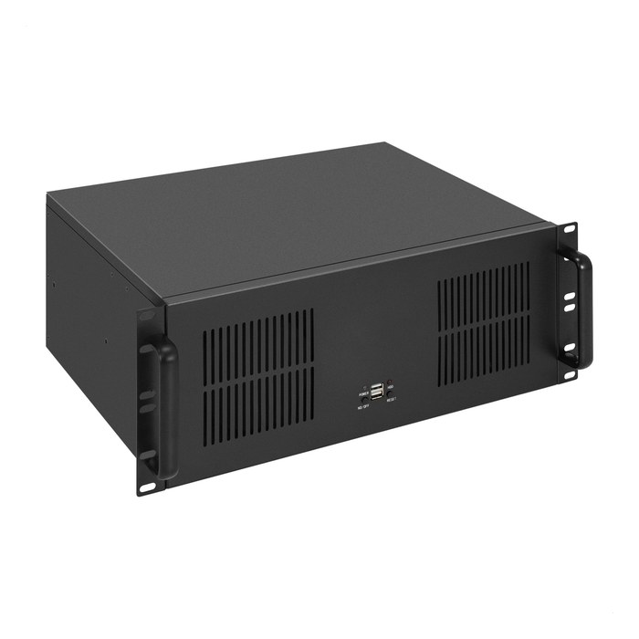 Корпус ExeGate Pro 4U350-02, Rack 4U, ATX/mATX/Mini-ITX, 7 слотов FH, глубина 350 мм, без БП (EX295480RUS)