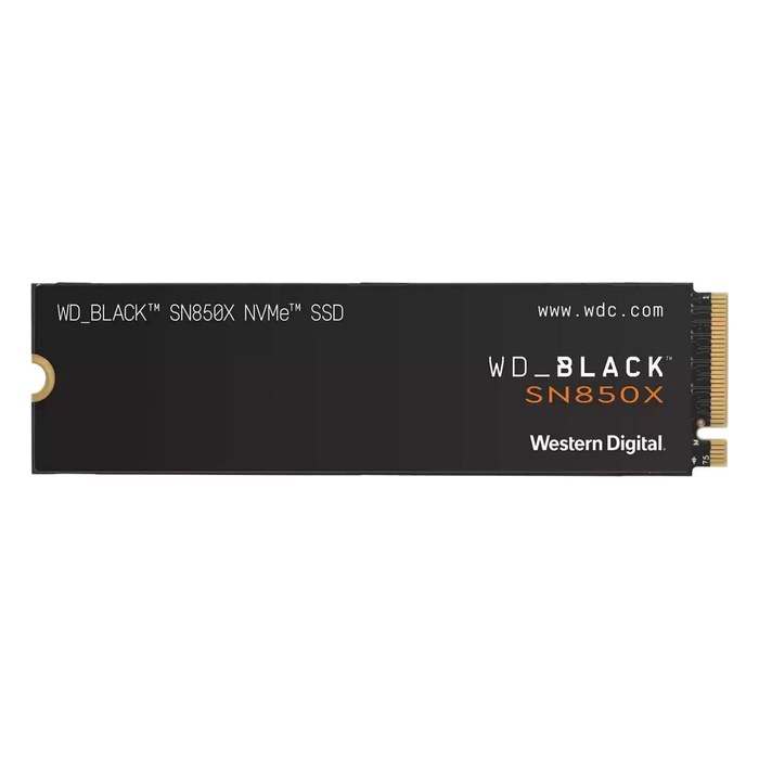 SSD 4TB WD SN850X, NVMe M.2 2280 PCIe 4.0 x4 (R7300/W6600MB/s) (2400 TBW) (WDS400T2X0E)