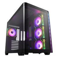 Корпус FSP M580, Midi Tower, ATX/mATX/Mini-ITX, без БП, стекло, чёрный (M580-BA) — фото 1
