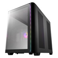 Корпус FSP M580, Midi Tower, ATX/mATX/Mini-ITX, без БП, стекло, чёрный (M580-BA) — фото 2