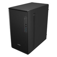 Корпус FSP S120-B, Mini Tower, mATX/Mini-ITX, без БП, чёрный (POC0000297) — фото 4