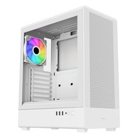 Корпус FSP M221-WA, Midi Tower, ATX/mATX, без БП, стекло, белый (POC0000360) — фото 1