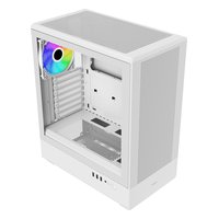 Корпус FSP M221-WA, Midi Tower, ATX/mATX, без БП, стекло, белый (POC0000360) — фото 2