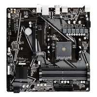 Материнская плата Gigabyte A520M DS3H V2 (rev. 1.0), mATX, 1xAM4, AMD A520, 4xDDR4-4733MHz (до 128GB), 1xM.2, 4xSATA3, 1xPCIe 3.0 x16, HDMI/DP, 1x1GbE — фото 2