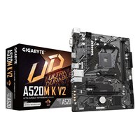 Материнская плата Gigabyte A520M K V2 (rev. 1.0), mATX, 1xAM4, AMD A520, 2xDDR4-5100MHz (до 64GB), 1xM.2, 4xSATA3, 1xPCIe 3.0 x16, HDMI/VGA, 1x1GbE — фото 4