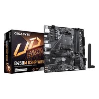 Материнская плата Gigabyte B450M D3HP WIFI6E, mATX, 1xAM4, AMD B450, 4xDDR4-2667MHz (до 128GB), 2xM.2, 4xSATA3, 1xPCIe 3.0 x16, HDMI/DP, 1x1GbE, Wi-Fi 6E — фото 3