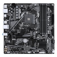 Материнская плата Gigabyte B450M D3HP, mATX, 1xAM4, AMD B450, 4xDDR4-2667MHz (до 128GB), 2xM.2, 4xSATA3, 1xPCIe 3.0 x16, HDMI/DP, 1x1GbE — фото 1