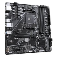 Материнская плата Gigabyte B450M D3HP, mATX, 1xAM4, AMD B450, 4xDDR4-2667MHz (до 128GB), 2xM.2, 4xSATA3, 1xPCIe 3.0 x16, HDMI/DP, 1x1GbE — фото 2