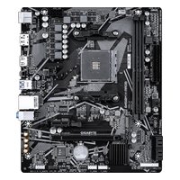 Материнская плата Gigabyte B450M H ARGB, mATX, 1xAM4, AMD B450, 2xDDR4 (до 64GB), 1xM.2, 4xSATA3, 1xPCIe 3.0 x16, HDMI/DP, 1x1GbE — фото 1