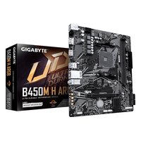 Материнская плата Gigabyte B450M H ARGB, mATX, 1xAM4, AMD B450, 2xDDR4 (до 64GB), 1xM.2, 4xSATA3, 1xPCIe 3.0 x16, HDMI/DP, 1x1GbE — фото 3