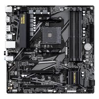 Материнская плата Gigabyte B550M DS3H AC R2 (rev. 1.0), mATX, 1xAM4, AMD B550, 4xDDR4-4733MHz (до 128GB), 2xM.2, 4xSATA3, 1xPCIe 4.0 x16, HDMI/DP, 1x1GbE, Wi-Fi 5 — фото 1