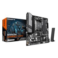 Материнская плата Gigabyte B550M GAMING X WIFI6 (rev. 1.2), mATX, 1xAM4, AMD B550, 4xDDR4-3200MHz (до 128GB), 2xM.2, 4xSATA3, 1xPCIe 4.0 x16, HDMI/DP, 1x1GbE, Wi-Fi 6 — фото 4