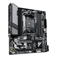 Материнская плата Gigabyte B550M GAMING X (rev. 1.2), mATX, 1xAM4, AMD B550, 4xDDR4-3200MHz (до 128GB), 2xM.2, 4xSATA3, 2xPCIe x16, HDMI/DP, 1x1GbE — фото 2