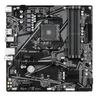 Материнская плата Gigabyte B550M K (rev. 1.2), mATX, 1xAM4, AMD B550, 4xDDR4-4733MHz (до 128GB), 2xM.2, 4xSATA3, 1xPCIe 4.0 x16, HDMI/DP, 1x1GbE — фото 1