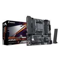 Материнская плата Gigabyte B550M X AORUS ELITE WIFI7, mATX, 1xAM4, AMD B550, 4xDDR4 (до 128GB), 2xM.2, 4xSATA3, 1xPCIe 4.0 x16, HDMI/DP, 1x2.5GbE, Wi-Fi 7 — фото 4