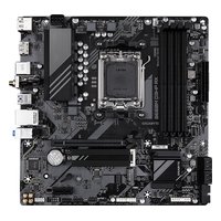 Материнская плата Gigabyte B650M D3HP AX, mATX, 1xAM5, AMD B650, 4xDDR5 (до 256GB), 2xM.2, 4xSATA3, 1xPCIe 4.0 x16, HDMI/DP, 1x2.5GbE, Wi-Fi 6E — фото 1