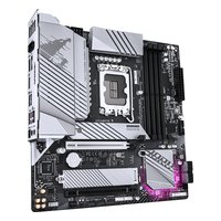 Материнская плата Gigabyte B760M AORUS ELITE WIFI6E GEN5, mATX, 1xLGA1700, Intel B760, 4xDDR5 (до 256GB), 2xM.2, 4xSATA3, 1xPCIe 5.0 x16, HDMI/DP, 1x2.5GbE, Wi-Fi 6E — фото 2