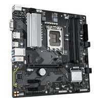 Материнская плата Gigabyte B760M D3HP DDR4, mATX, 1xLGA1700, Intel B760, 4xDDR4-5333MHz (до 128GB), 2xM.2, 4xSATA3, 1xPCIe 4.0 x16, HDMI/DP/VGA, 1x1GbE — фото 2